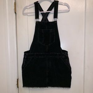 Black Overall Dress